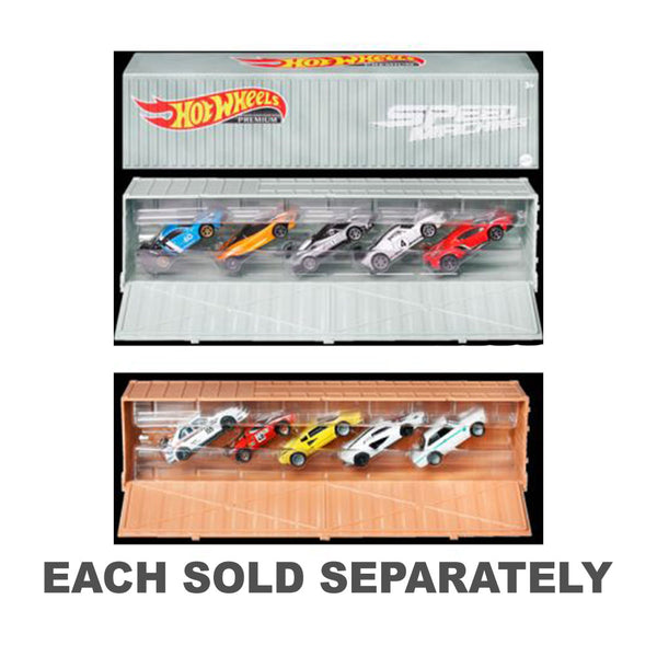 Hot Wheels Container Set (Pack of 5)