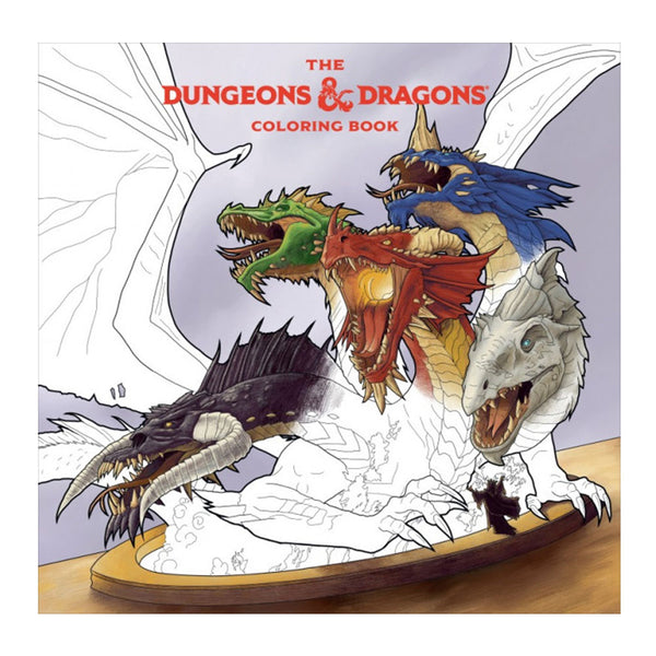 Dungeons and Dragons Coloring Book