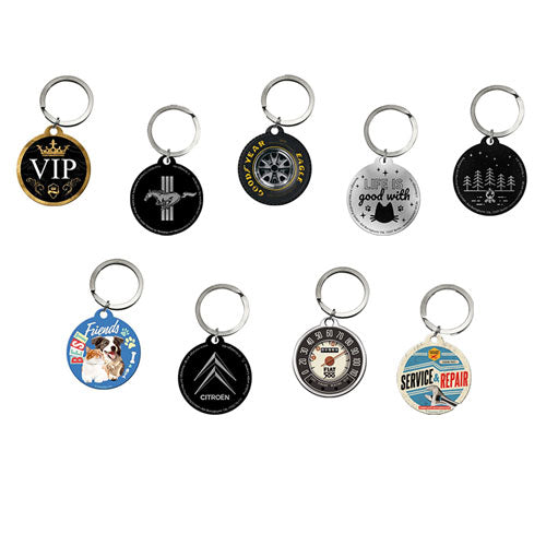 Nostalgic-Art Keyring (Round)