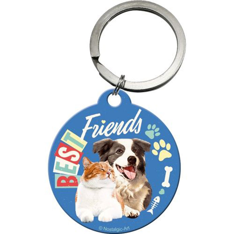 Nostalgic-Art Keyring (Round)