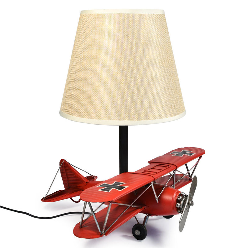 USB-Powered Red Baron Plane LED Lamp