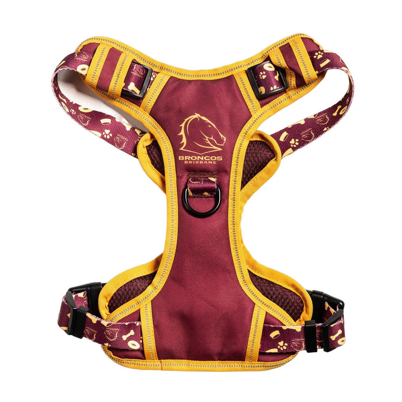 NRL Brisbane Broncos Pet Harness