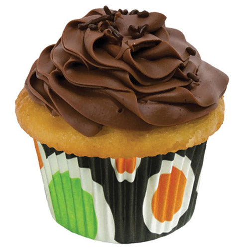 Jumbo Retro Cupcake Cups 24pk