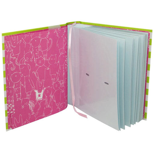 200 Pocket Animal Playdate Photo Album (Mint)