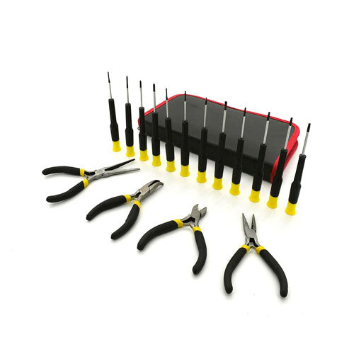 Precision Tool Kit for Model Car (Set of 16)