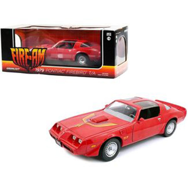 1979 Pontiac Firebird "Fire Am" w/ Hood 1:18 Model Car (Red)