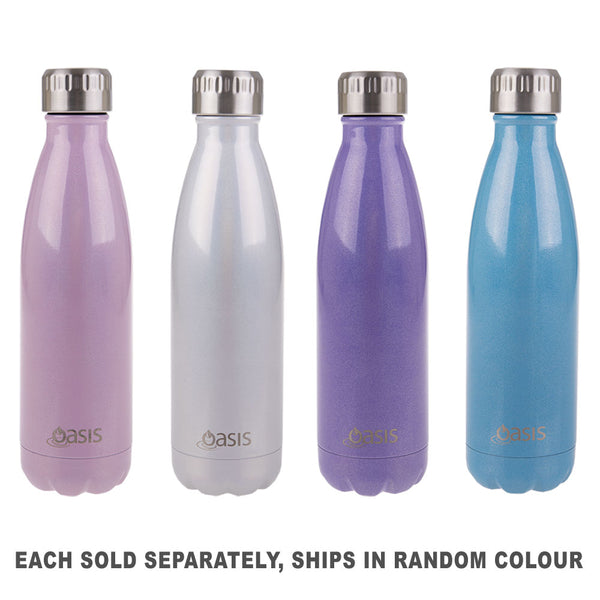 Lustre S/Steel Double Wall Insulated Drink Bottle 500mL