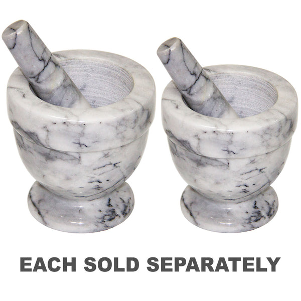 Integra Grey Marble Mortar & Pestle