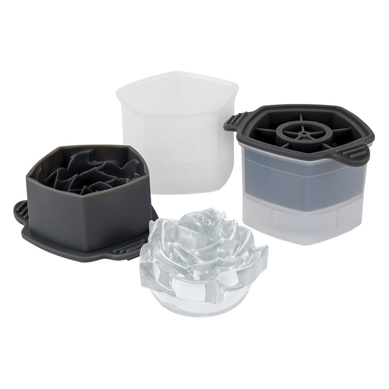 Tovolo Rose Ice Mould 2pcs (Charcoal)