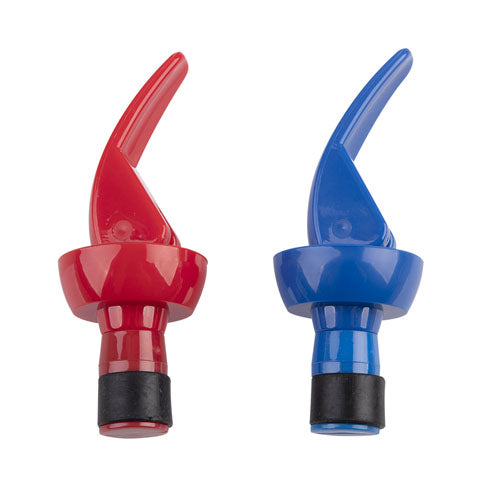 Appetito Bottle Stoppers 2pcs (Red/Blue)