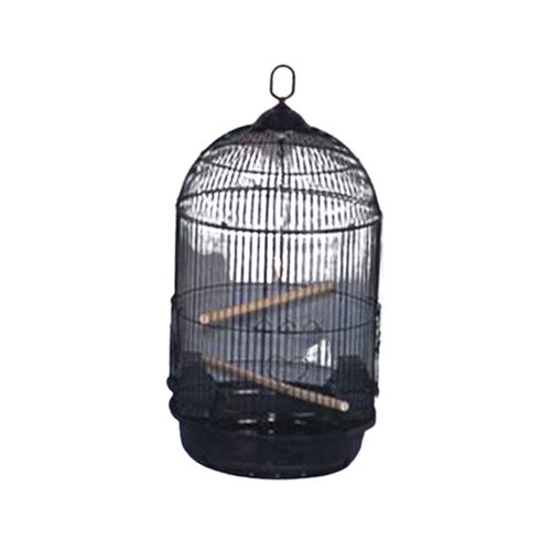 Round Bird Cage (Black)