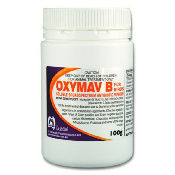 Oxymav Pet Bird B Powder 100g