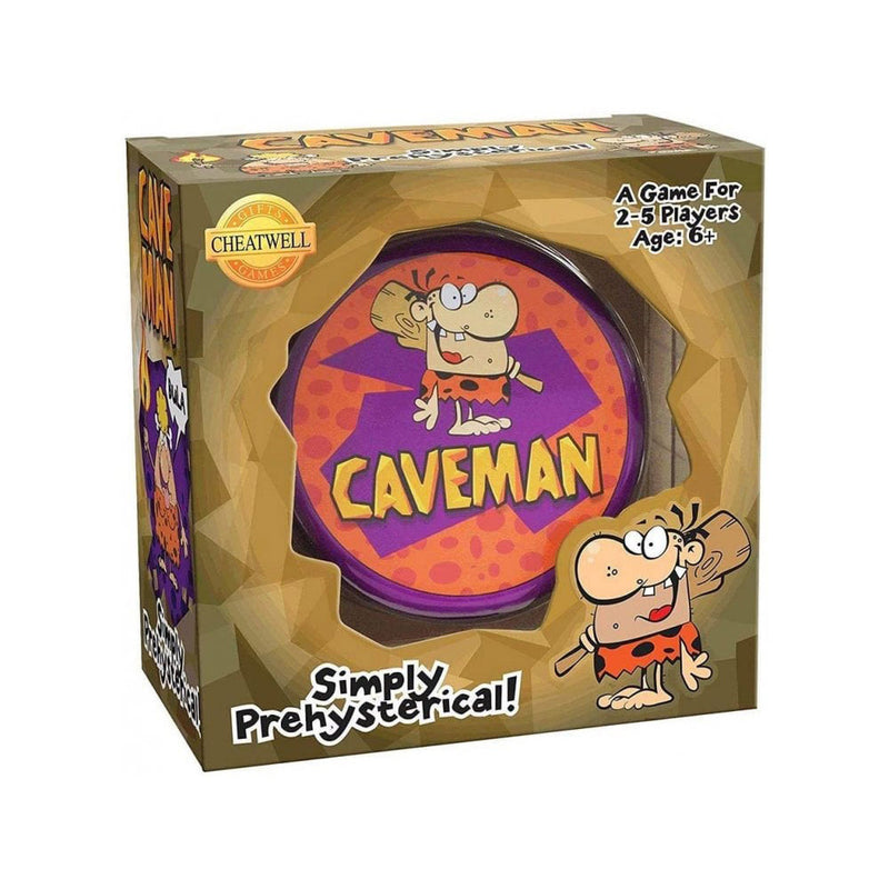 Cheatwell Games Caveman Card Game in Tin