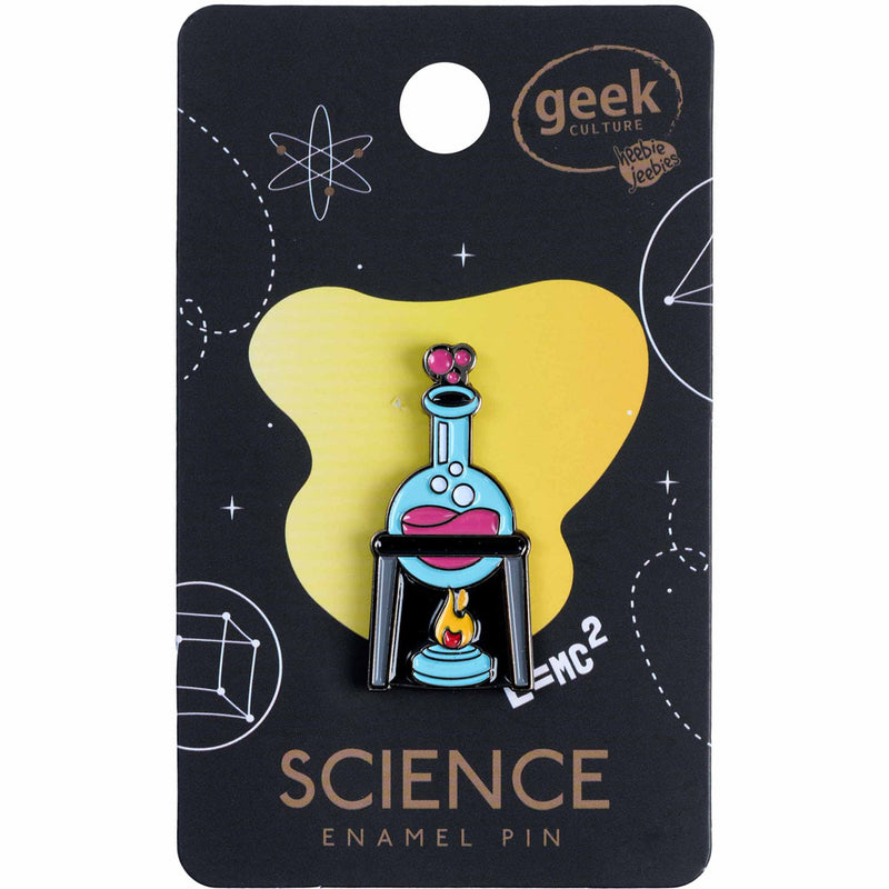 Bunsen Burner Enamel Pin