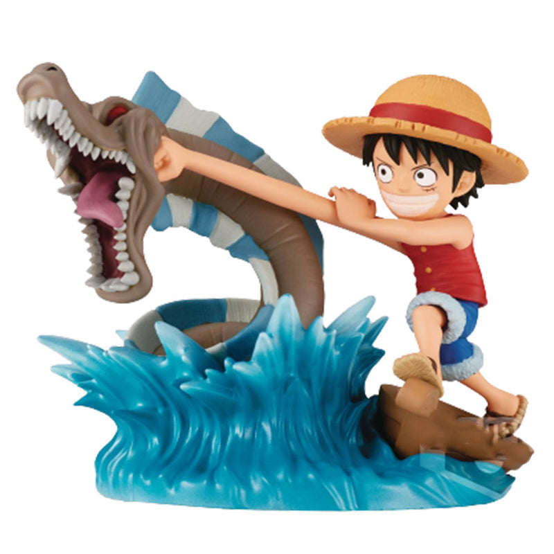 One Piece World Collectable Log Stories Luffy vs Sea Monster