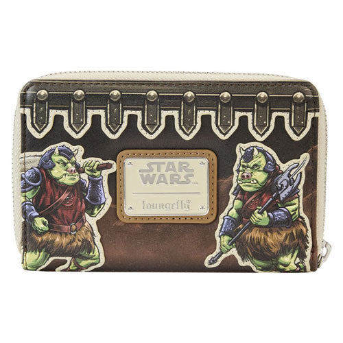 Return of the Jedi 40th Annv Jabbas Palace Zip Around Wallet