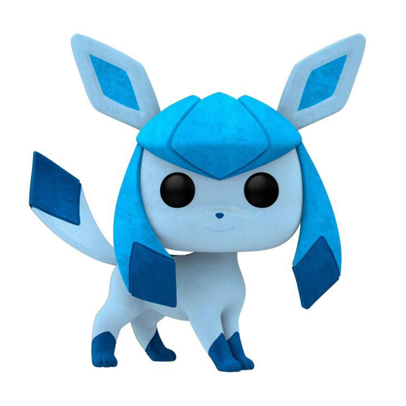 Pokemon Glaceon US Exclusive Flocked Pop! Vinyl