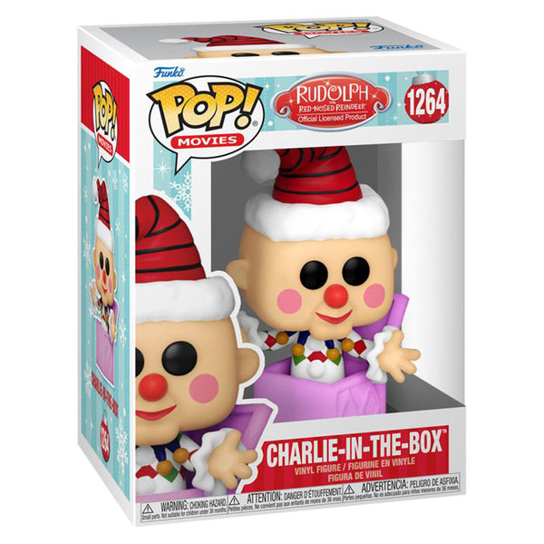 Rudolph Charlie in the Box Pop! Vinyl