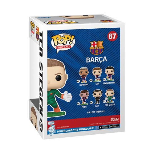 Football: Barcelona Ter Stegen Pop! Vinyl