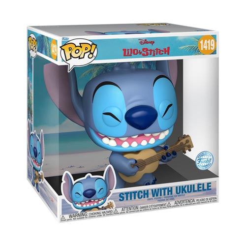 Stitch with Ukelele 10" US Exclusive Pop! Vinyl