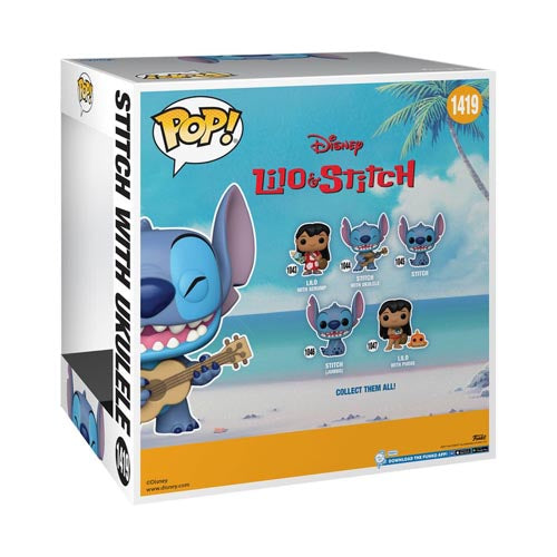 Stitch with Ukelele 10" US Exclusive Pop! Vinyl