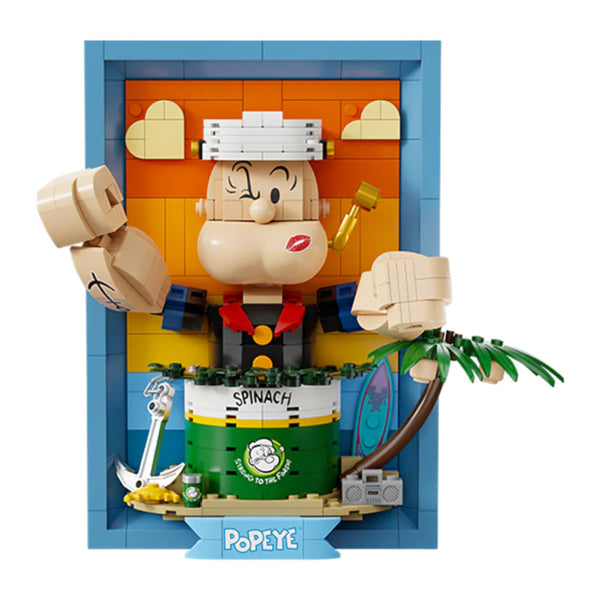 Popeye 3:D Portrait Buildable Set (416pcs)