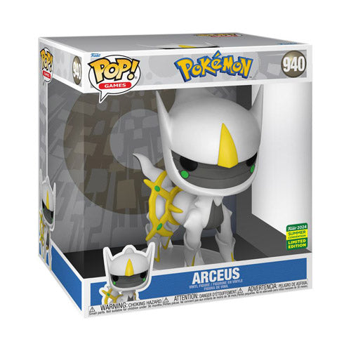 Pokemon Arceus 10" SDCC 2024 US Exclusive Pop! Vinyl