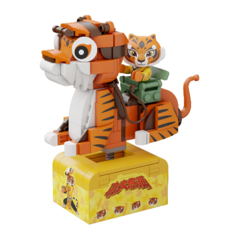 Kung Fu Panda Tigress on SkateKart Buildable Figure