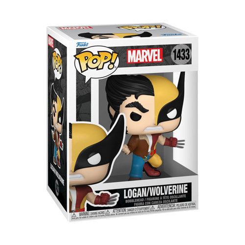 Marvel Comics Wolverine/Logan Split Pop! Vinyl