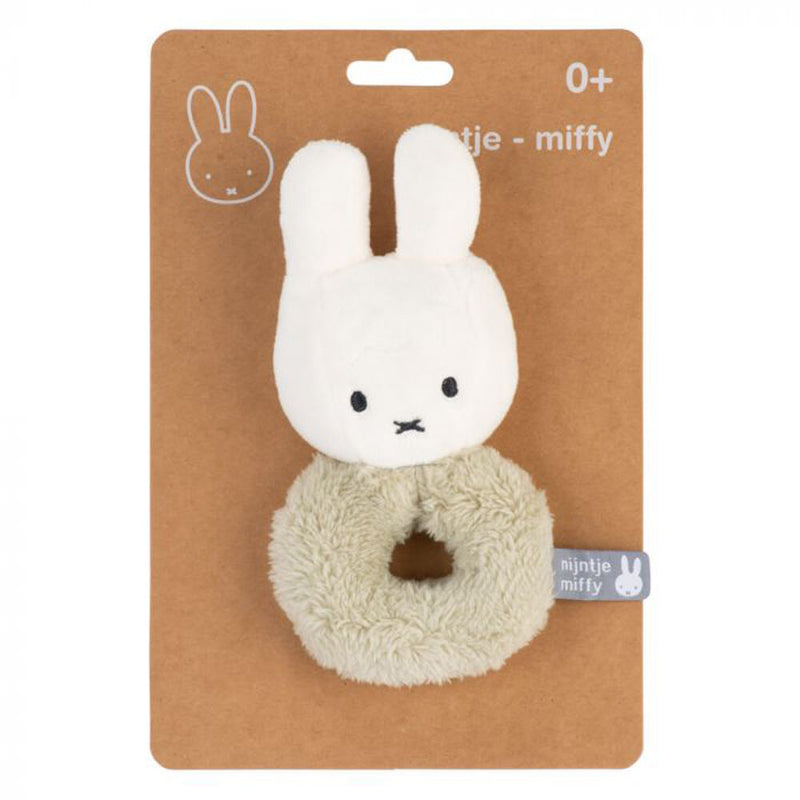 Miffy Fluffy Ring Rattle