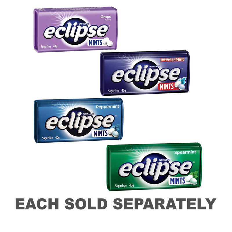 Buy Wrigley's Eclipse Grape Sugar Free Mint Tin 40g