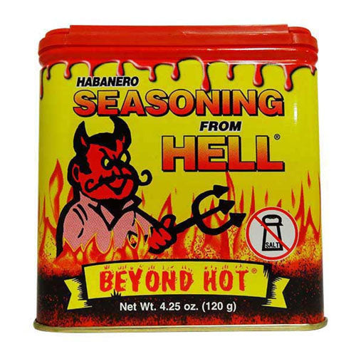 From Hell Habanero Seasoning Tub 120g