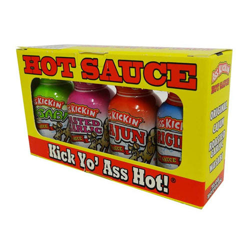 Ass Kickin Hot Sauce Mini Pack (4x22g)