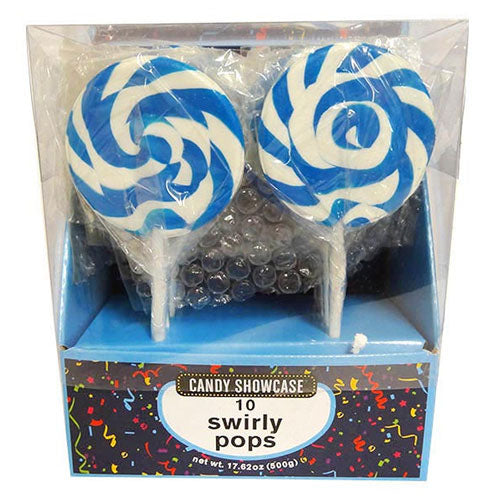 Candy Showcase Swirly Lollipops (10x50g)