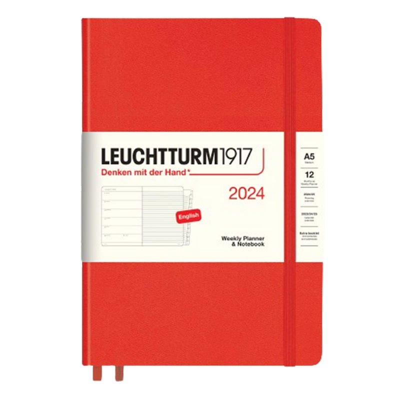 2024 A5 Week Planner & Notebook with Booklet