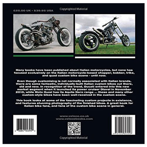 Italian Custom Motorcycles Book