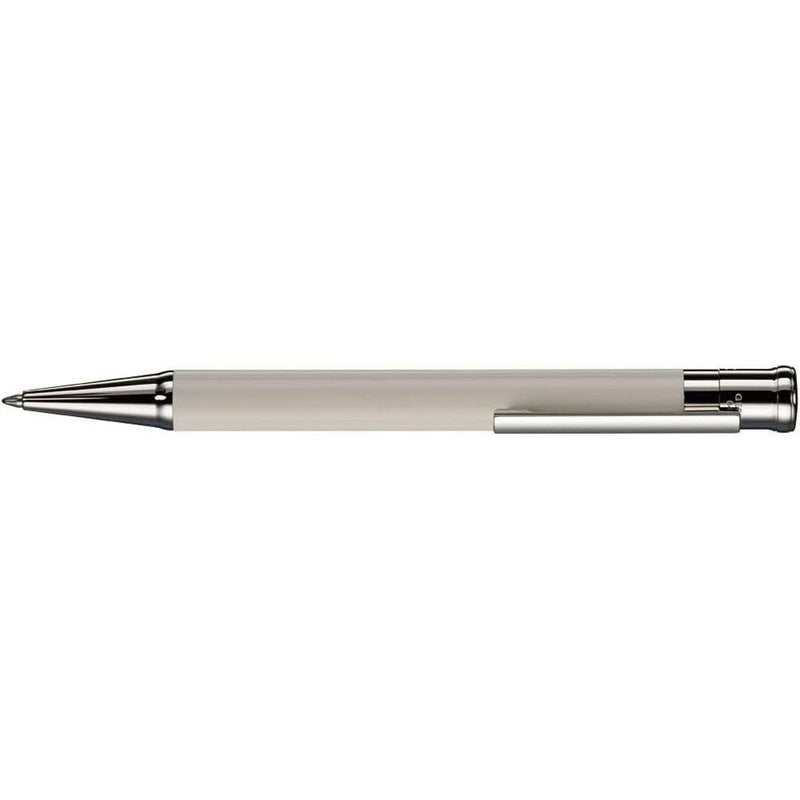 Otto Hutt D4 Plat-Plated Ballpen (Cream)