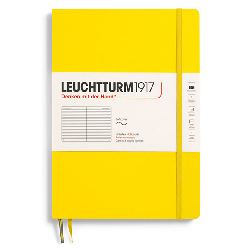 Leuchtturm SC Composition Ruled Notebook B5