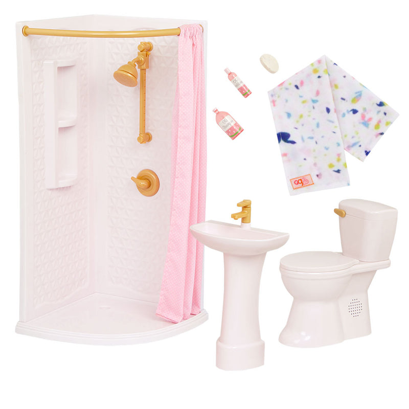 Our Generation Sweet Bathroom Set