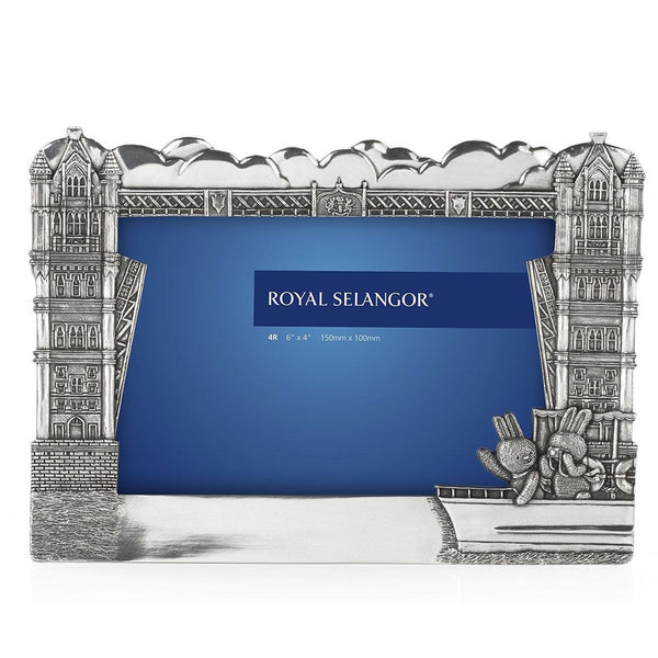 Royal Selangor Tower Bridge 4R Pewter Photo Frame