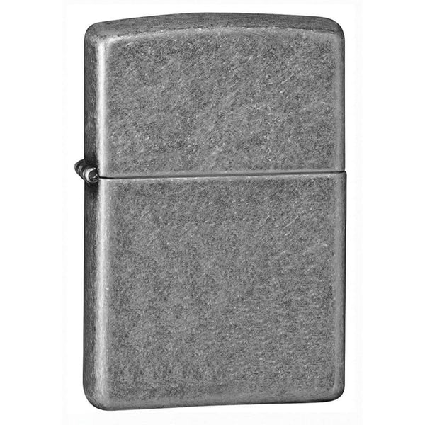 Zippo Antique Silver Plate Finish Lighter