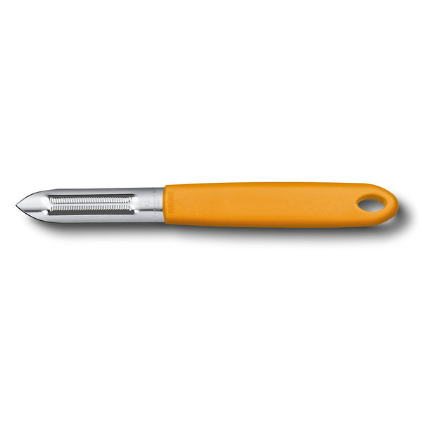 Double Edge Serrated Potato Peeler (Orange)