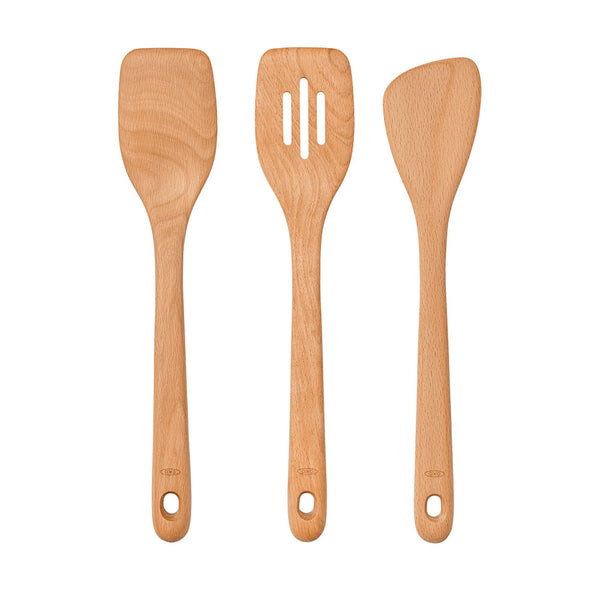 OXO Good Grips Wooden Spoon Turner (Set of 3)