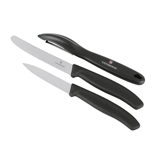 Victorinox Classic Paring Knife Set 3pcs (Black)