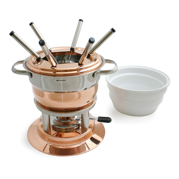 Swissmar Lausanne Copper Fondue Set 11pcs