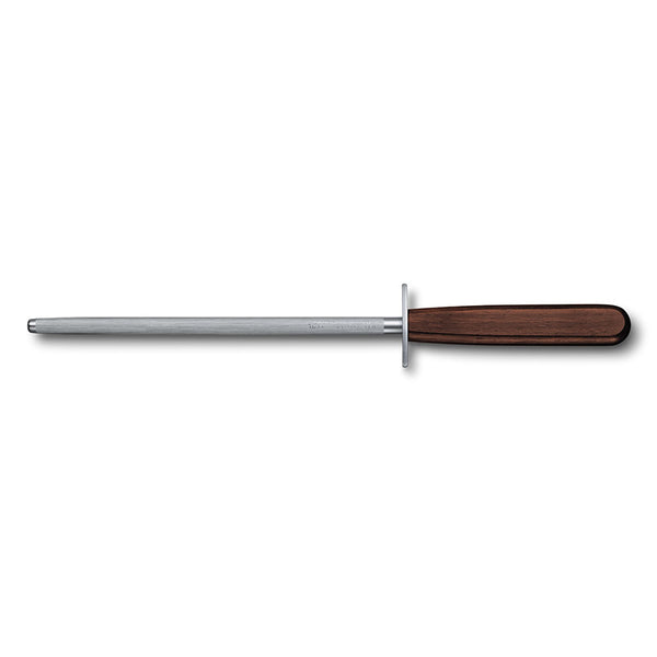 Rosewood Round Domestic Fine Cut Sharpening Steel 20cm