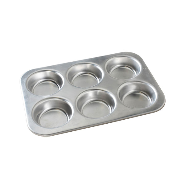 Nordic Ware Naturals 6-Cup Jumbo Muffin Pan (37.5x25.5x4cm)