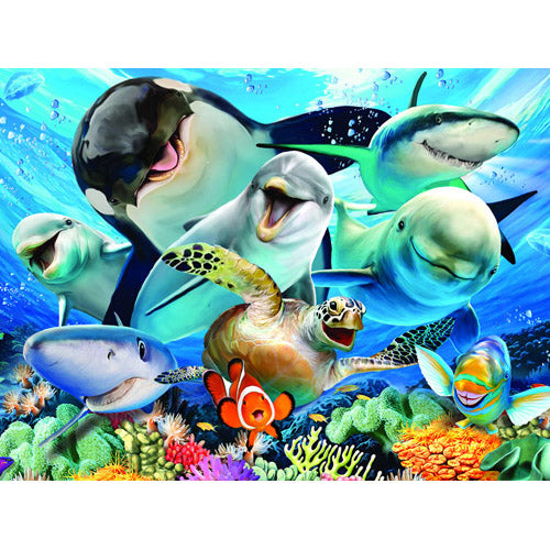 Prime3D Underwater Selfie 63-Piece 3D Puzzle