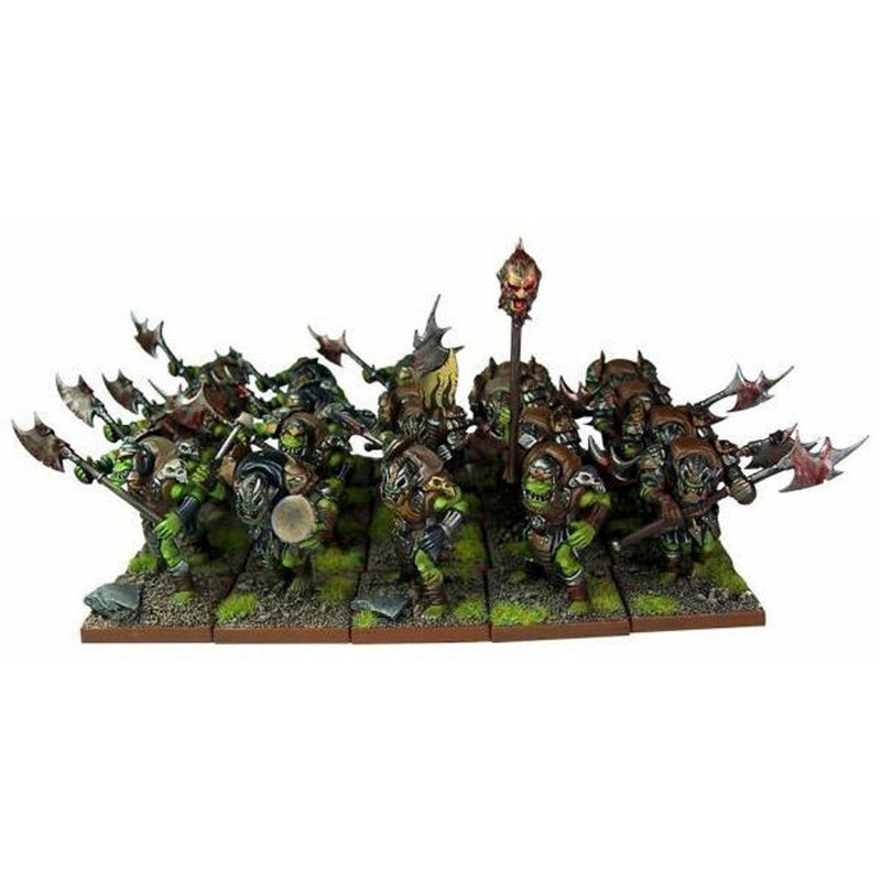 Kings of War Orc Ax Regiment Miniature