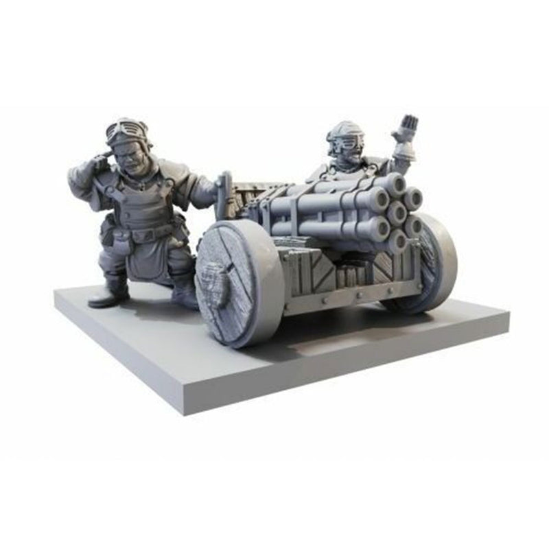 Kings of War Halfling Howitzer Miniature